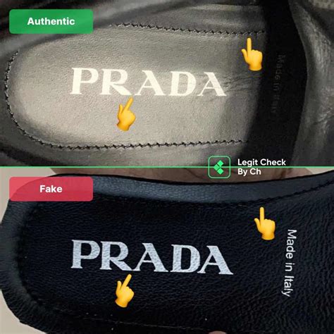 fake prada driving shoes|how to authenticate prada.